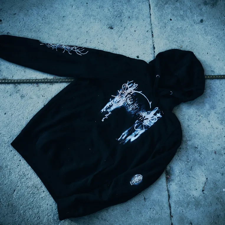 Florence + The Machine Skull felpa con cappuccio stampe