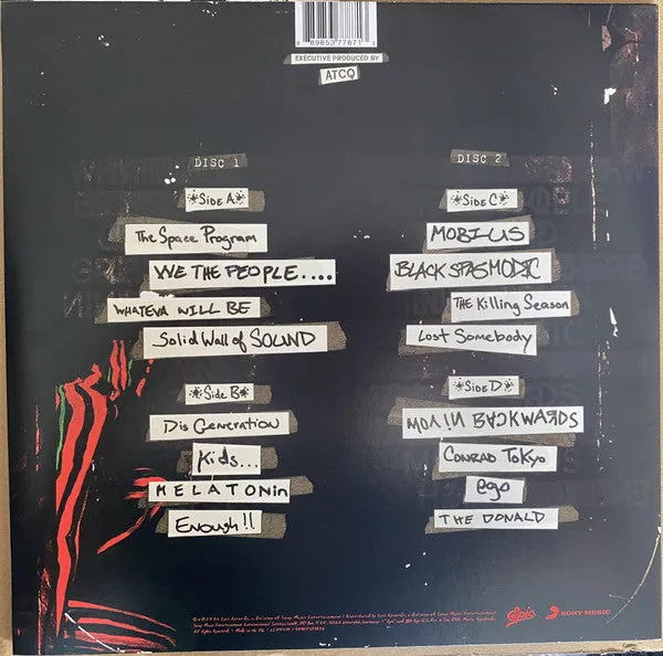A Tribe Called Quest We Got It From Here Thank You 4 Your Service vinile 2xLP