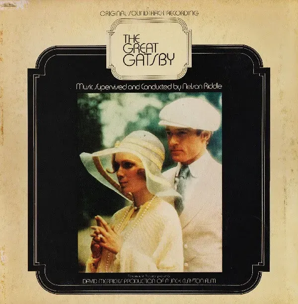 Nelson Riddle The Great Gatsby LP vinile colonna sonora
