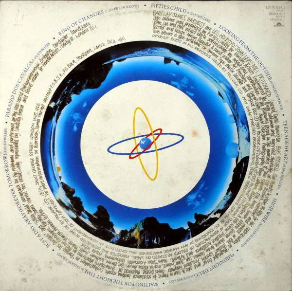 Barclay James Harvest Ring Of Changes LP gatefold
