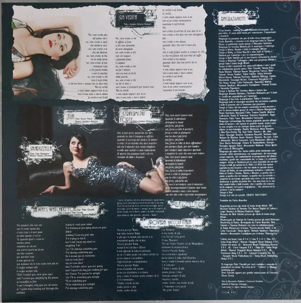 Simona Molinari Tua LP blu 180g limitato 300