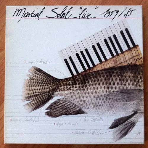 Martial Solal Live 1959/85 cofanetto 4 LP jazz Francia