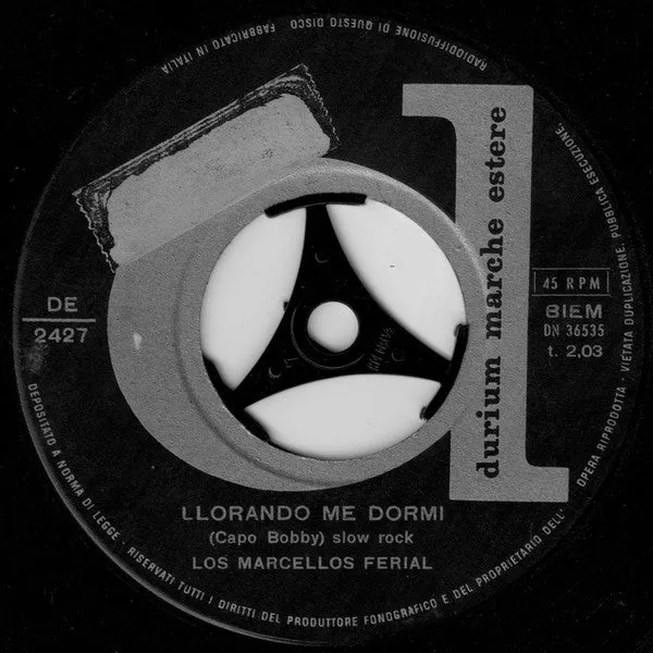 Los Marcellos Ferial Cuando Calienta el Sol Vinile 7"
