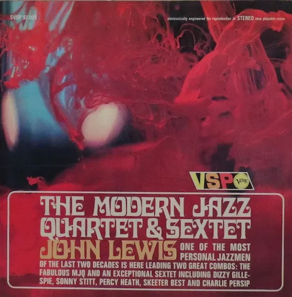 John Lewis Modern Jazz Quartet Sextet LP 1968 usato VG+