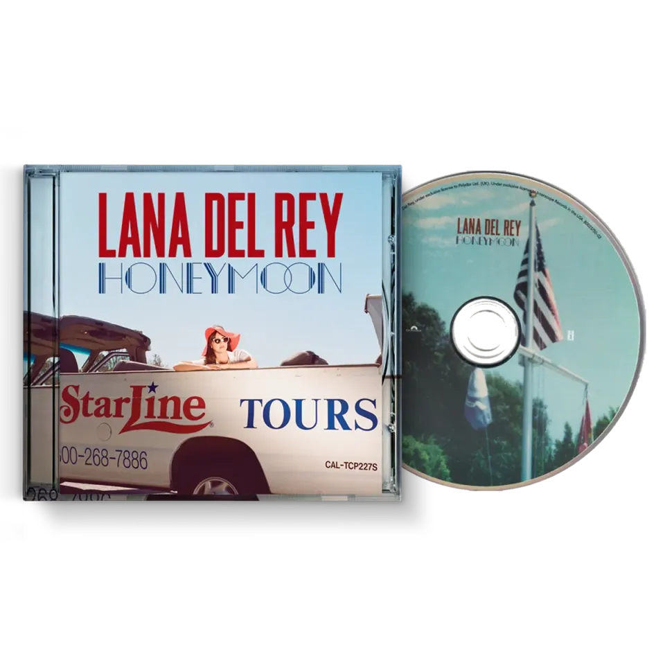 Lana Del Rey Honeymoon CD album standard 14 brani