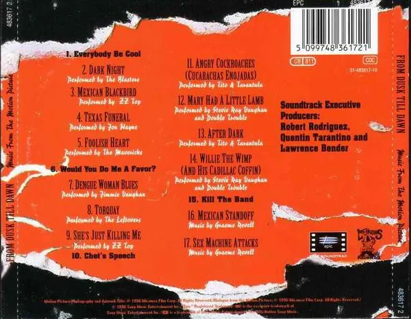 From Dusk Till Dawn CD colonna sonora film