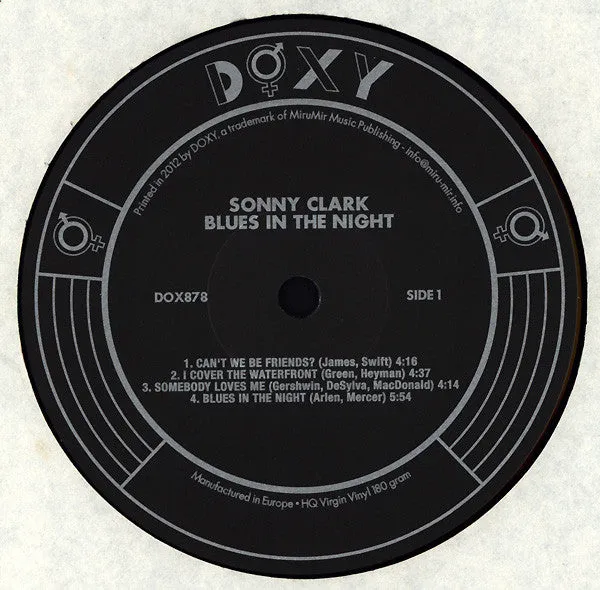 Sonny Clark Blues In The Night LP ristampa jazz mint