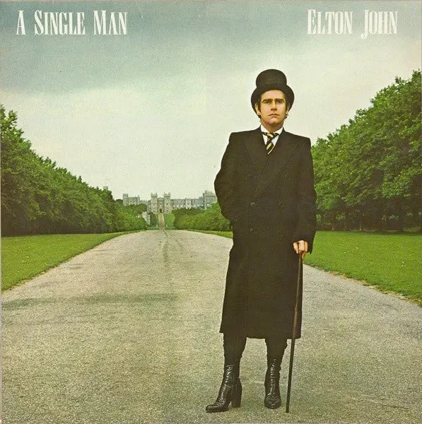 Elton John A Single Man LP vinile pop gatefold