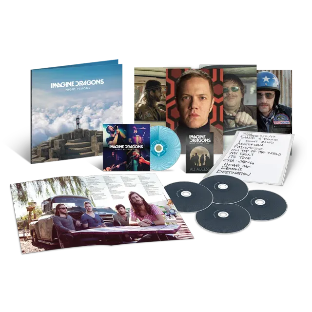 Polydor Records Night Visions Super Deluxe 4CD+DVD box