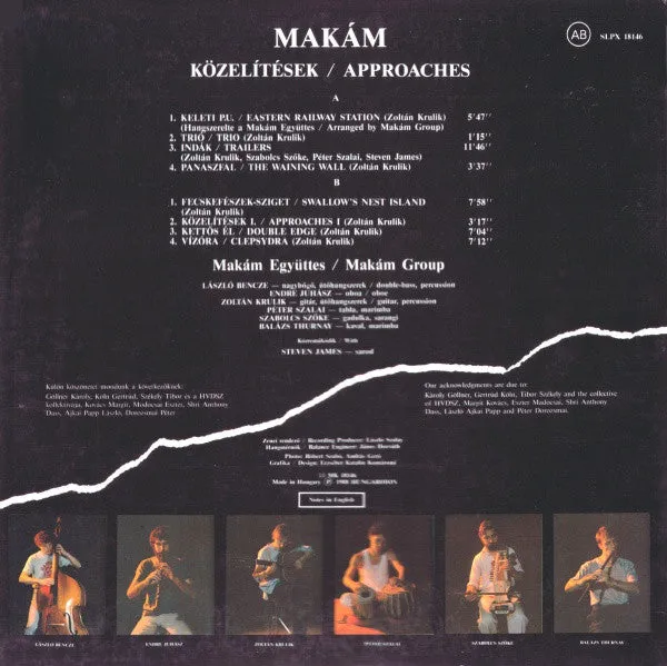 Makám Közelítések LP album folk fusion usato VG+