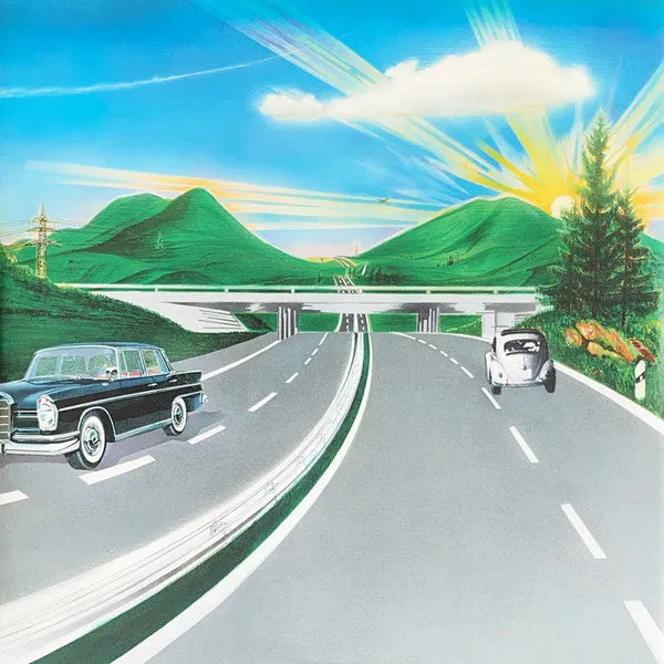 Kraftwerk Autobahn LP vinile blu rimasterizzato LTD