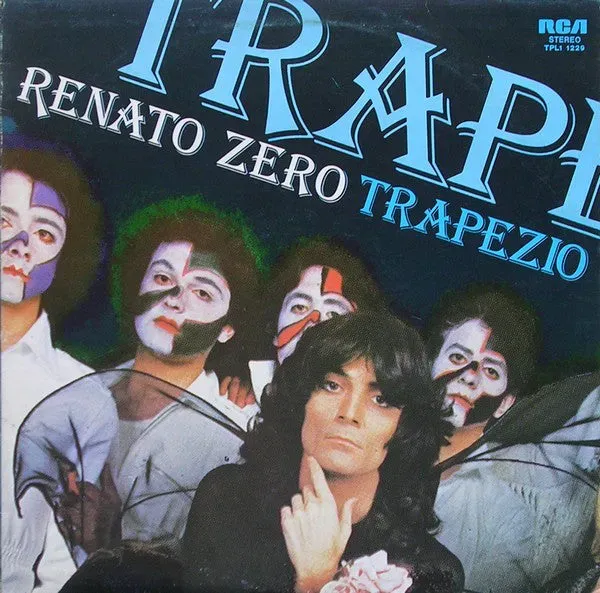 Renato Zero Trapezio LP vinile 1976 RCA VG+