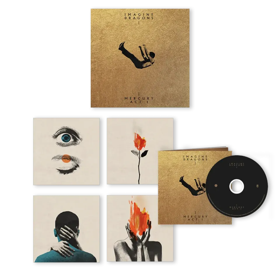 Imagine Dragons Mercury Act 1 CD deluxe oversized booklet