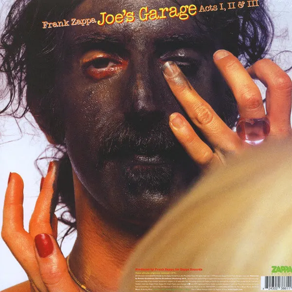 Frank Zappa Joe's Garage Acts 1 2 3 3xLP nuovo Mint