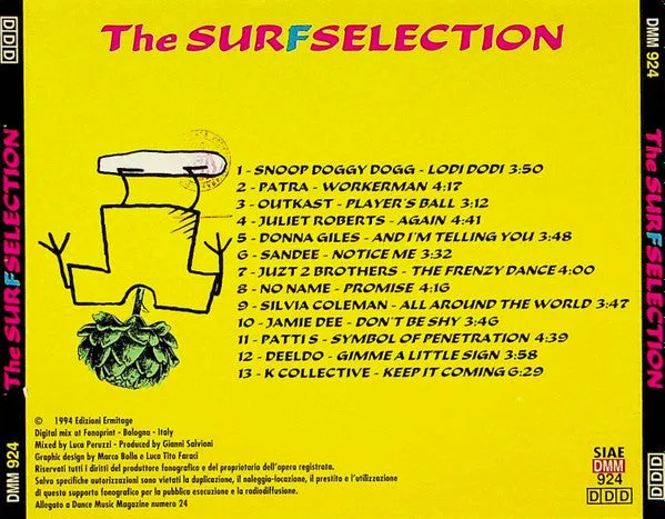 Various The Surf Selection CD compilation mixata 1994