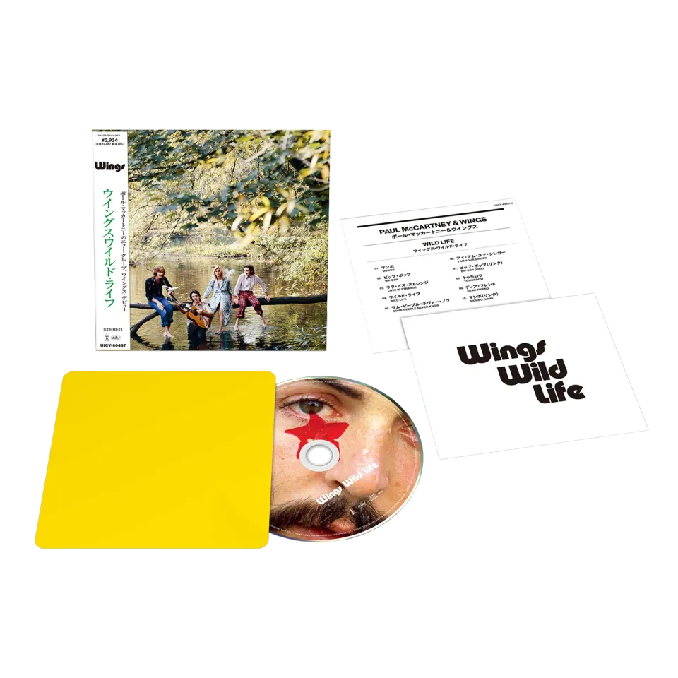 Wings Wild Life SHM-CD giapponese mini LP 2018