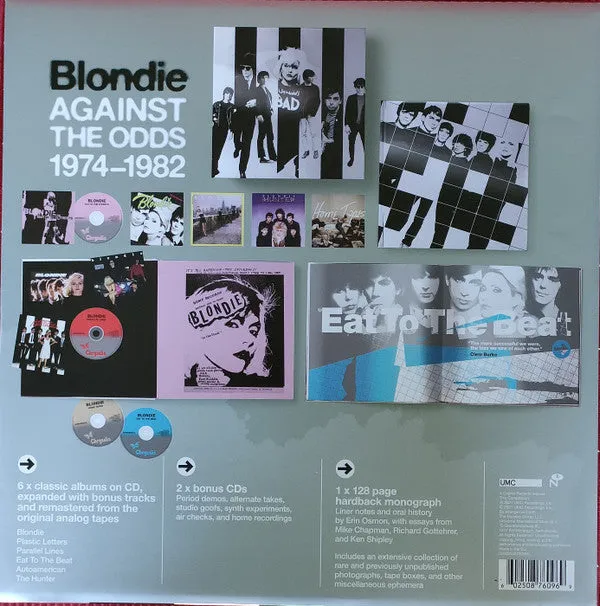 Blondie Against The Odds 1974-1982 cofanetto 8CD remaster