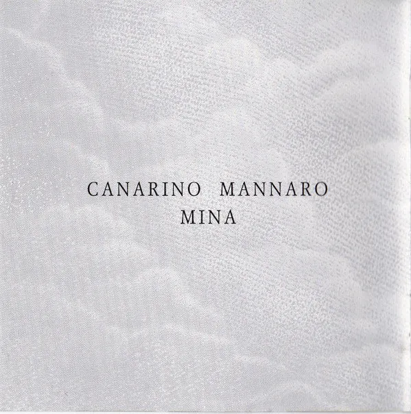 Mina Canarino Mannaro Vol. 1/2 2xCD vocal pop
