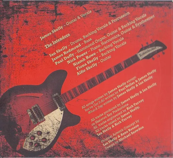 James Skelly Love Undercover CD album digipak nuovo