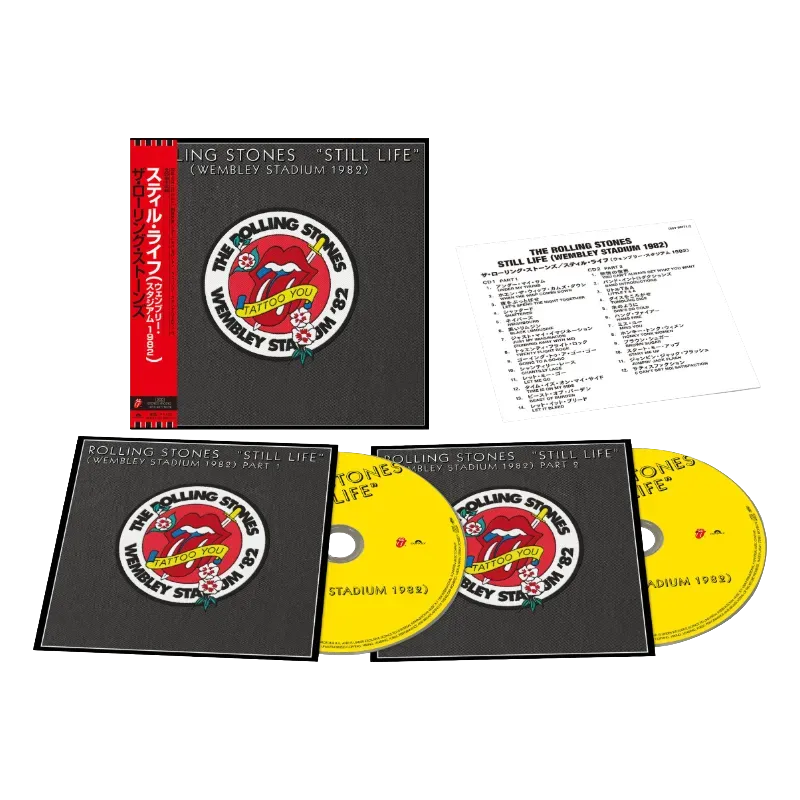 Rolling Stones Still Life Wembley 1982 doppio CD SHM-CD rimasterizzato