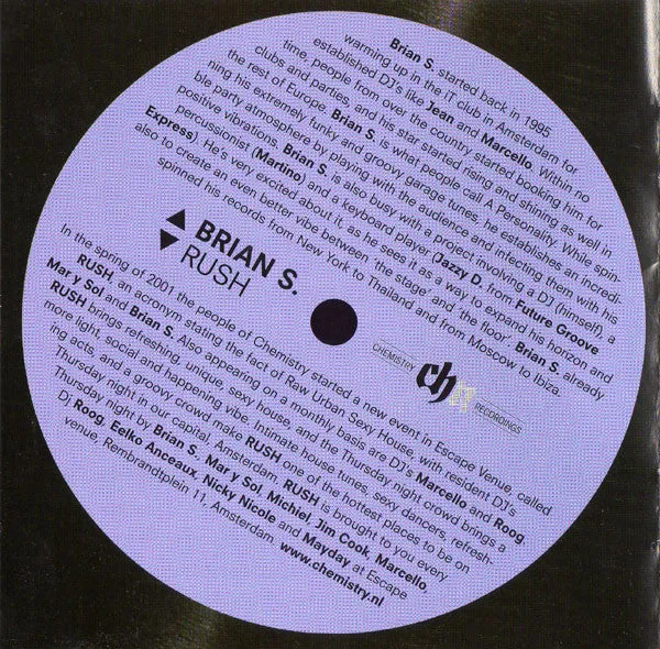 Brian S. Marcello Chemistry Y2K 3 doppio CD house mix 2001