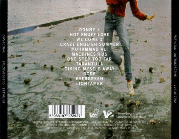 Faithless Outrospective CD album elettronica VG+