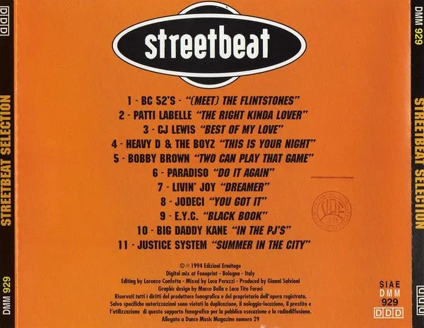 Various Streetbeat Selection CD compilation usato NM