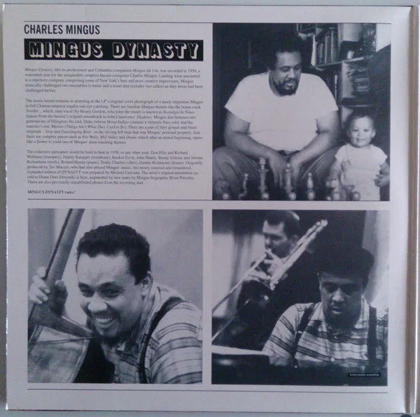 Charles Mingus Dynasty 2xLP gatefold vinile 2007 post bop
