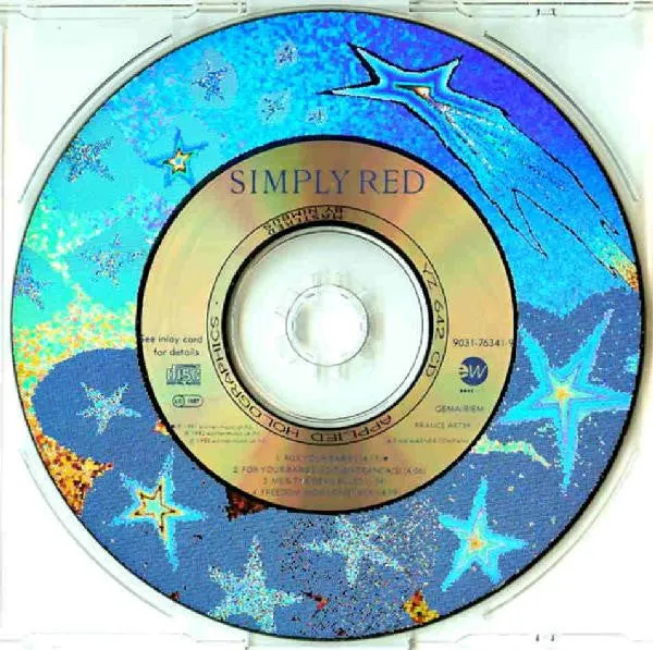 Simply Red For Your Babies CD singolo olografico usato