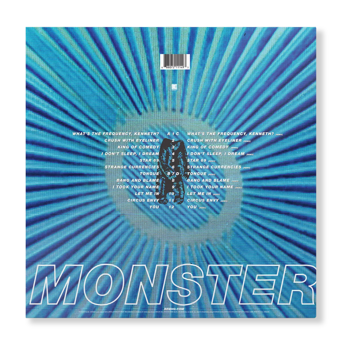 R.E.M. Monster 25° Anniversary 2-LP remaster + remix 180g