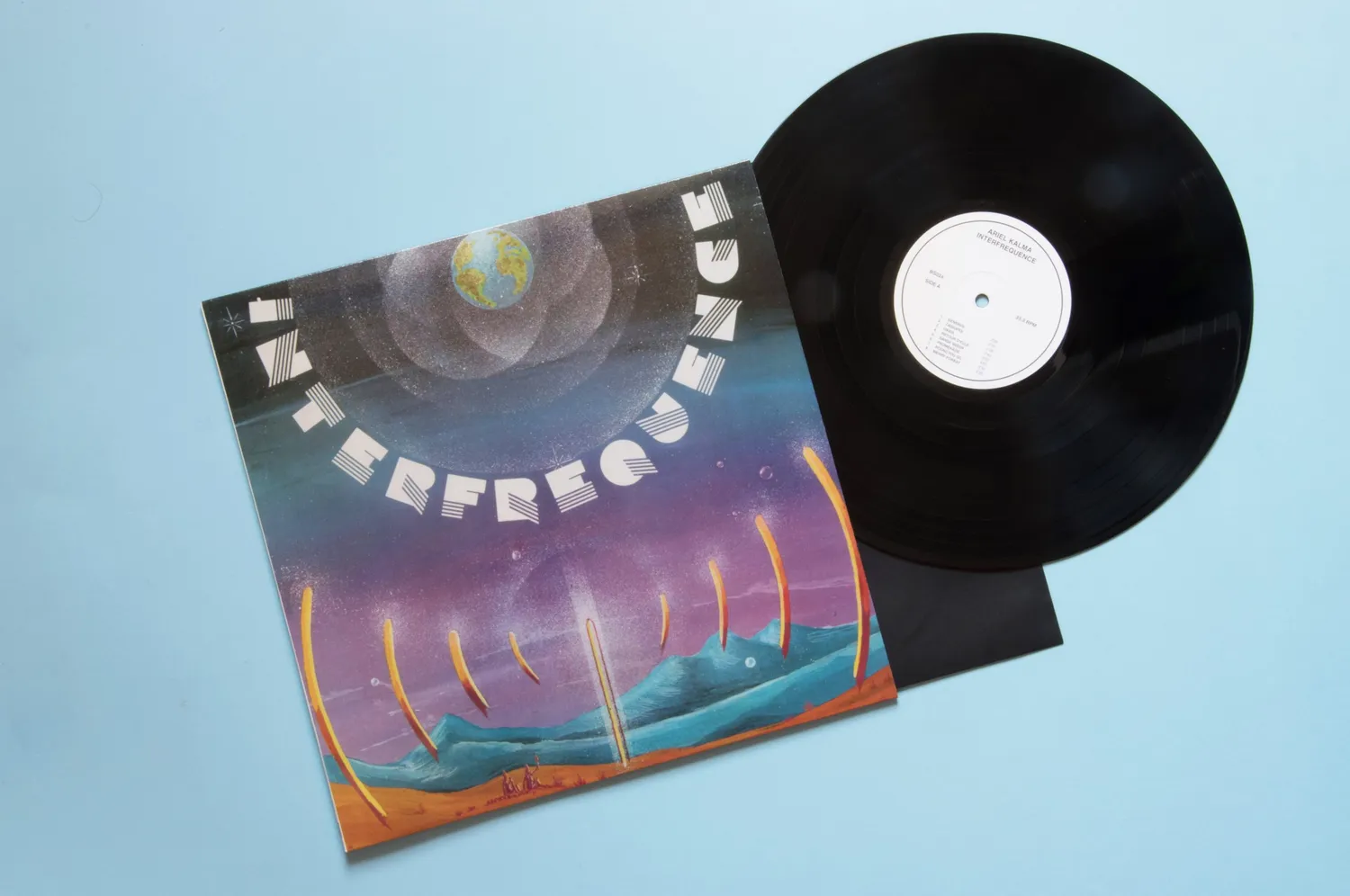 Ariel Kalma Interfrequence vinile LP library