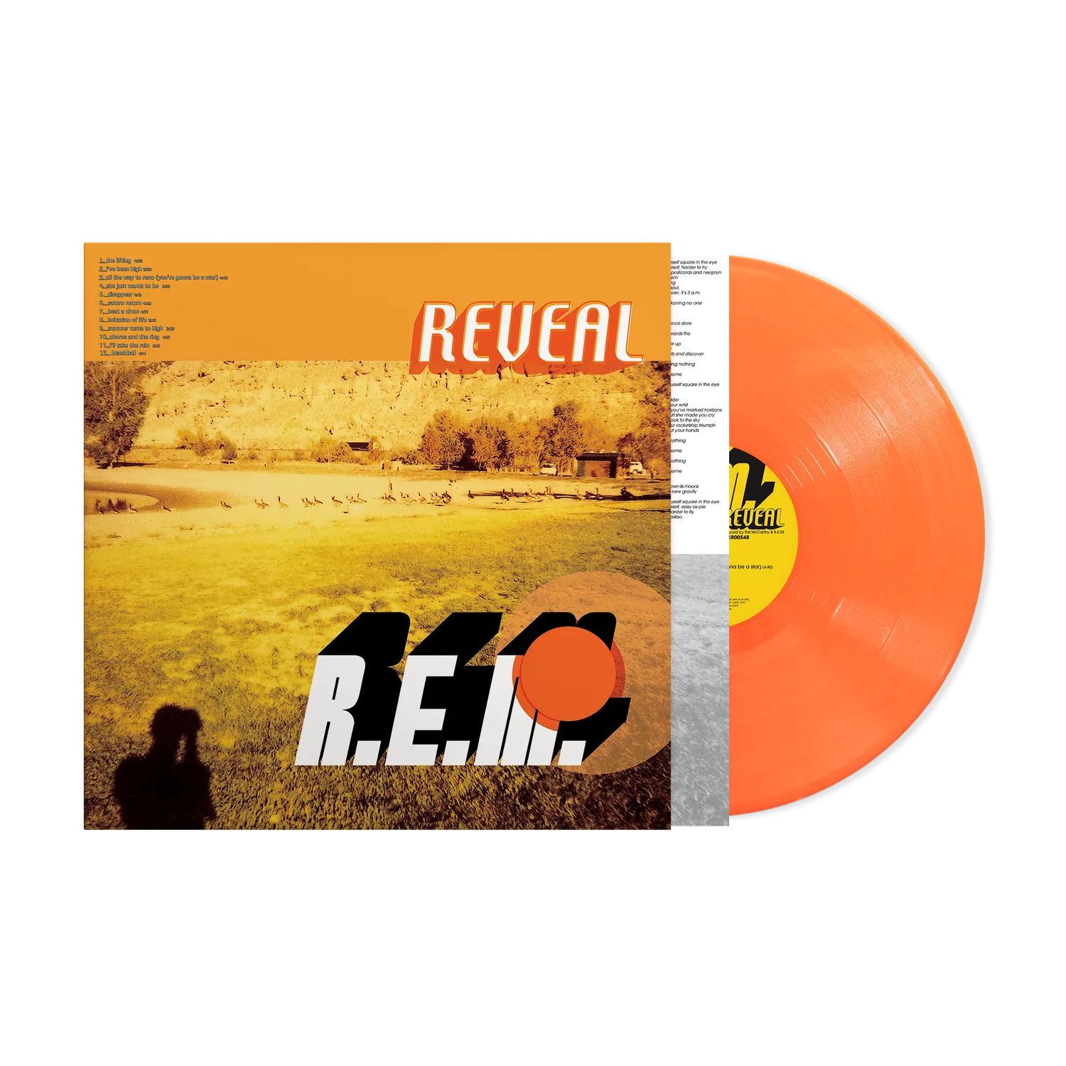 R.E.M. Reveal bundle 2CD+Blu-ray+LP arancione