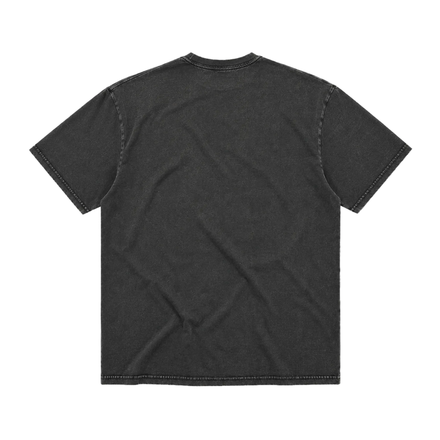 Bleech 9:3 Logo t-shirt nera acid wash S-XXL