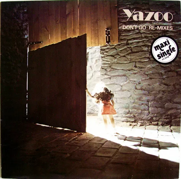 Yazoo Don't Go 12" maxi singolo remix synth-pop VG