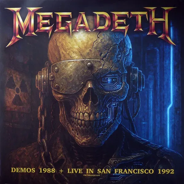 Megadeth Demos 1988 Live 1992 vinile LP thrash unofficial