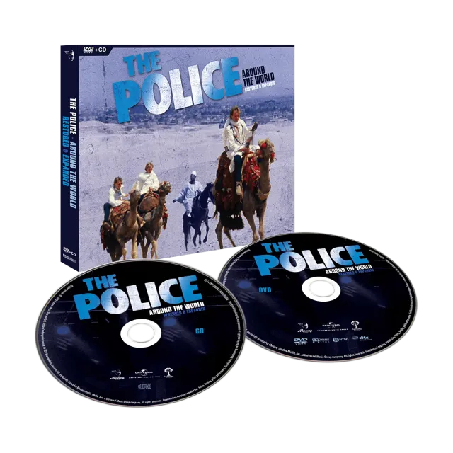 The Police Around The World DVD + CD restaurato