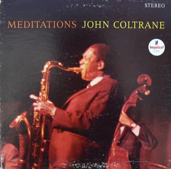 John Coltrane Meditations LP ristampa gatefold free jazz