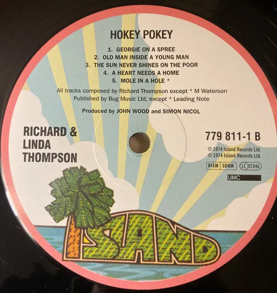 Richard & Linda Thompson Hokey Pokey vinile LP 180g ristampa