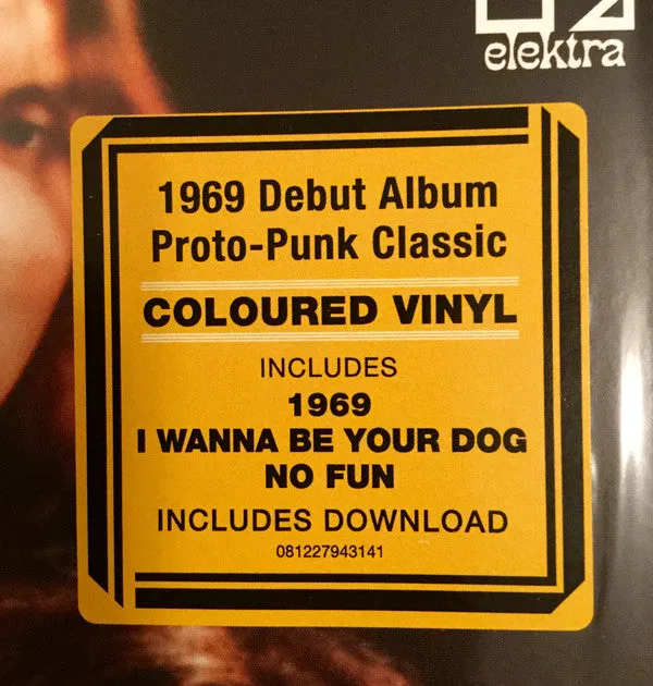 The Stooges The Stooges LP vinile colorato ristampa