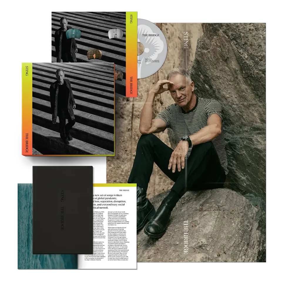 Sting The Bridge cofanetto deluxe CD box limitato