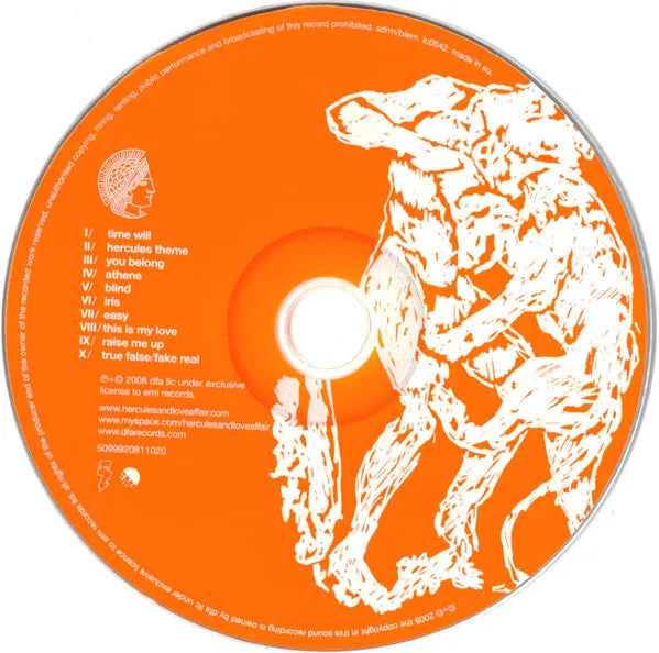Hercules & Love Affair Hercules and Love Affair CD usato VG+ house