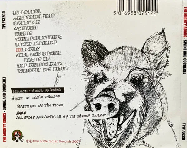 The Mighty Roars Swine And Cockerel CD usato NM garage rock