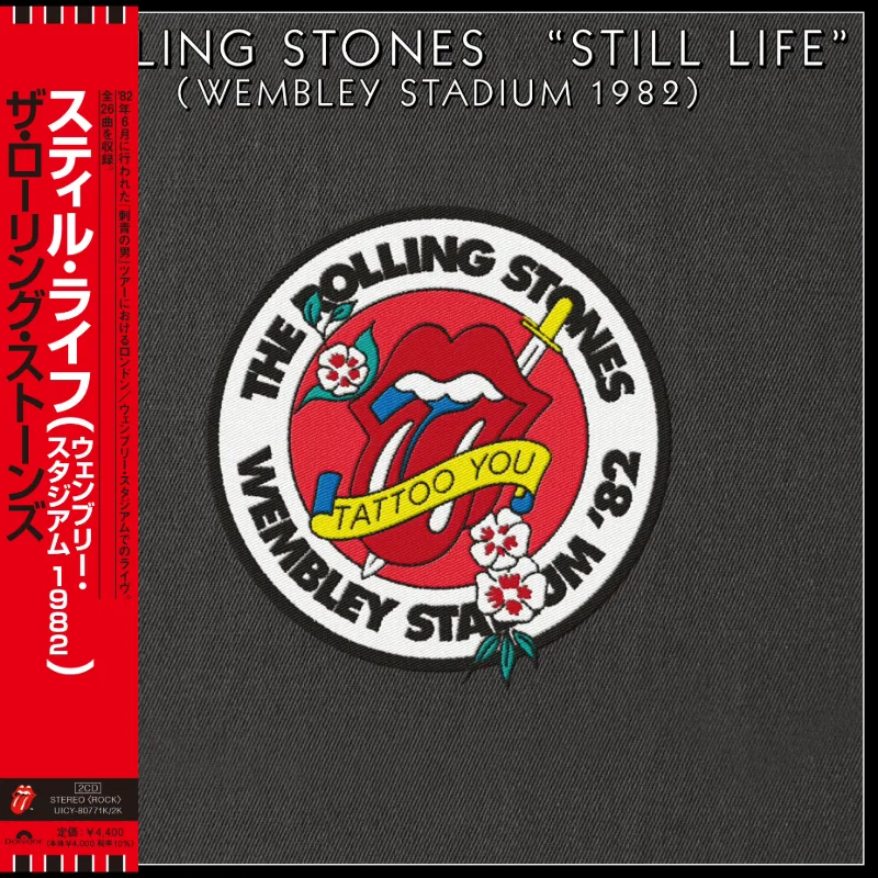 Rolling Stones Still Life Wembley 1982 doppio CD SHM-CD rimasterizzato