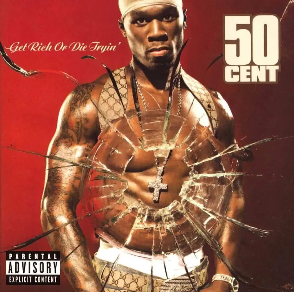 50 Cent Get Rich Or Die Tryin vinile LP hip hop
