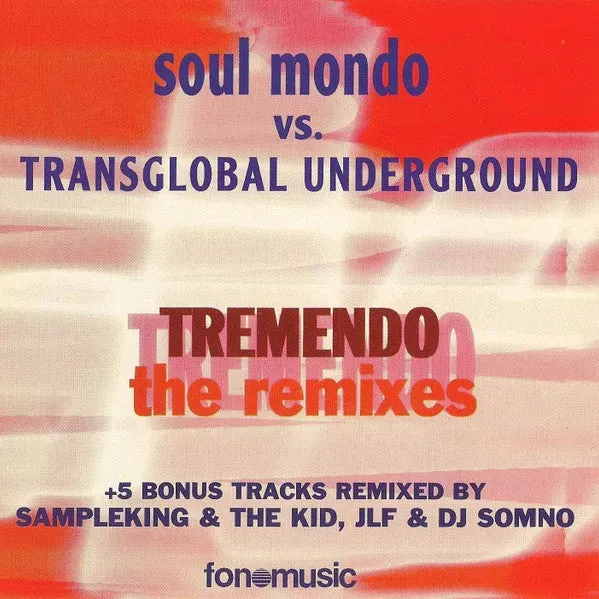 Soul Mondo Tremendo CD remix 1997 jewel case