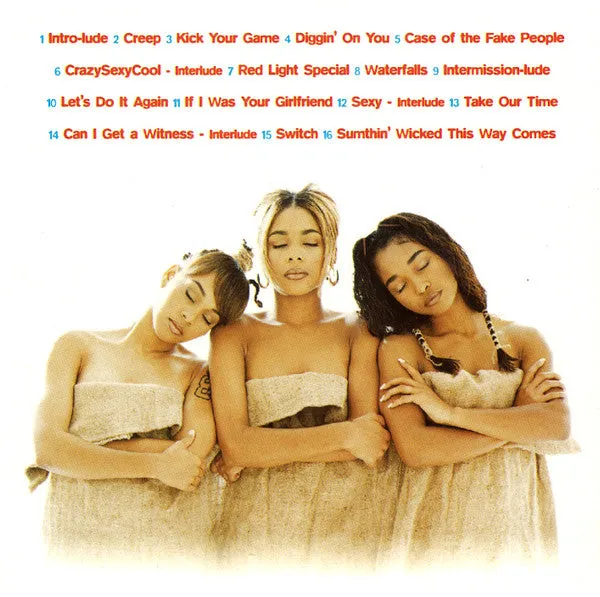TLC CrazySexyCool CD 1994 R&B hip hop