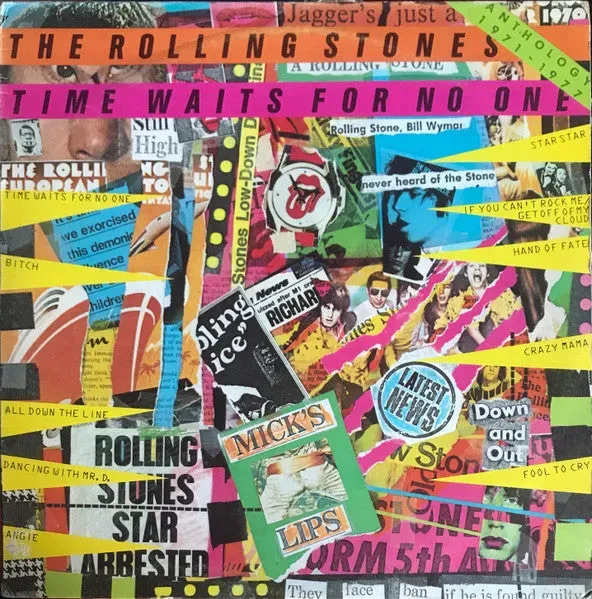 Rolling Stones Time Waits For No One vinile LP usato