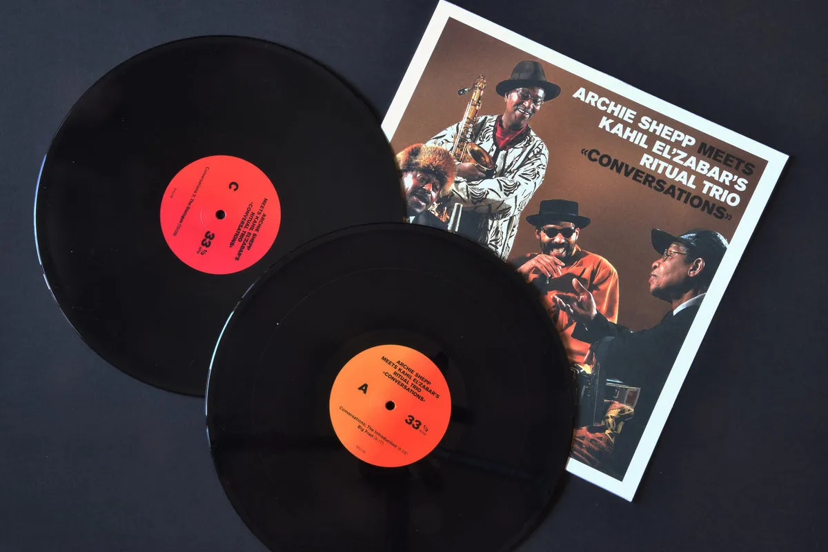 Black Sweat Records Shepp Ritual Trio Conversations vinile LP