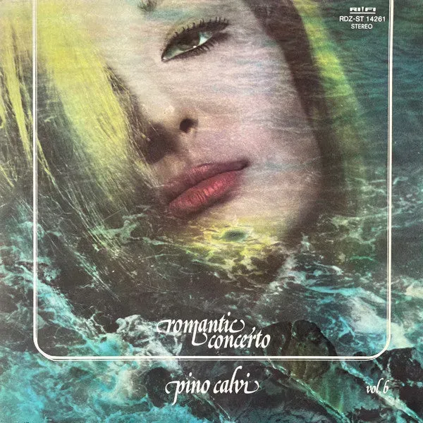 Pino Calvi Romantic Concerto Vol 6 vinile LP 1975