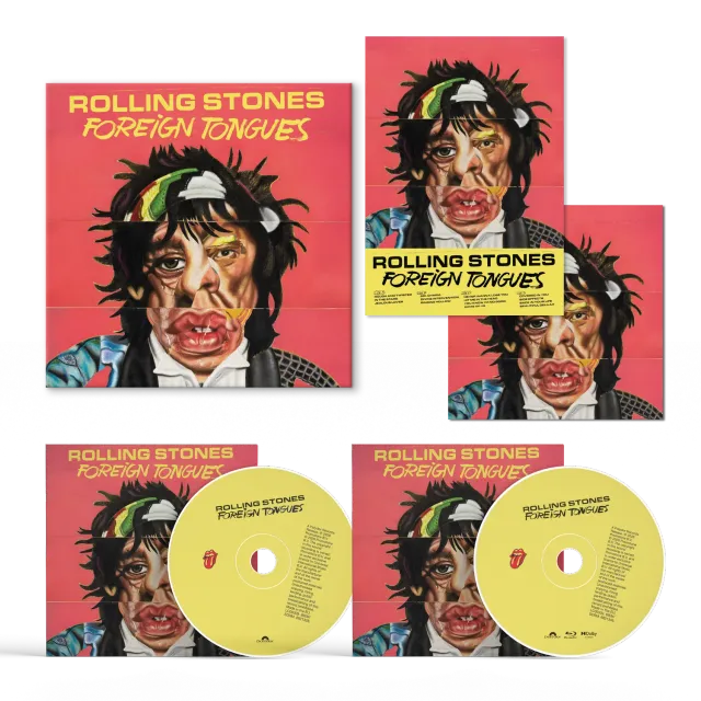 Polydor Foreign Tongues CD boxset Rolling Stones con Blu-ray